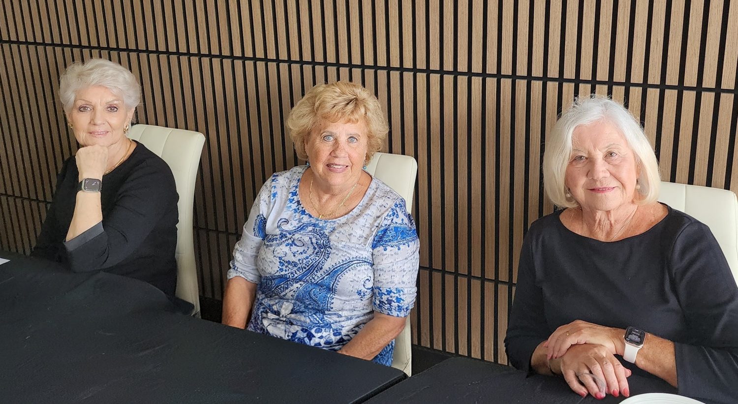 JoAnn Montalbano, Debbie Woods, and Connie Roessler