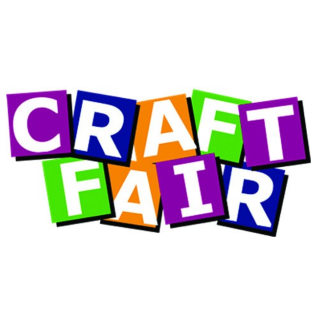 Colorful Craft Fair lettering graphic